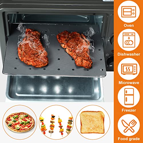 6 Pack Reusable Toaster Oven Liner Air Fryer Liners Trimmable, 12 x 14 Inch - size: 12 x 14 Inch