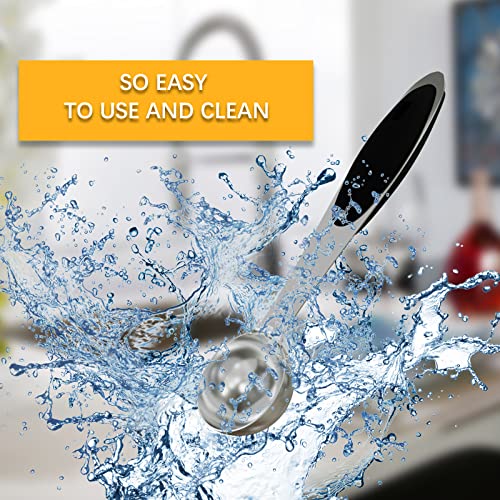 2PCS 1/2Tbsp(7.5ml, 1/4oz) Measuring Spoon, Stainless Steel Measure Scoop - size: 1/2tbsp