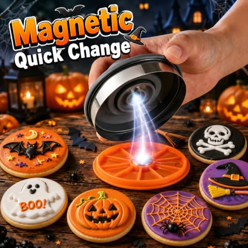 8pcs Halloween Cookie Cutters - color: Metal