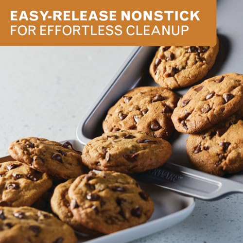 Farberware Nonstick Bakeware Set with Cooling Rack for Baking, 10-Piece - size: 10-Piece