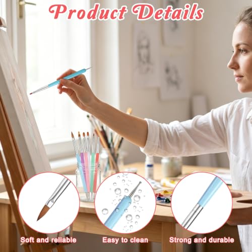 7 Pcs Food Safe Paint Brushes, Cookie Decorating Tools