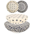 2Pcs 10inch Reusable Beeswax Elastic Bowl Covers for Bread Proofing - style: star