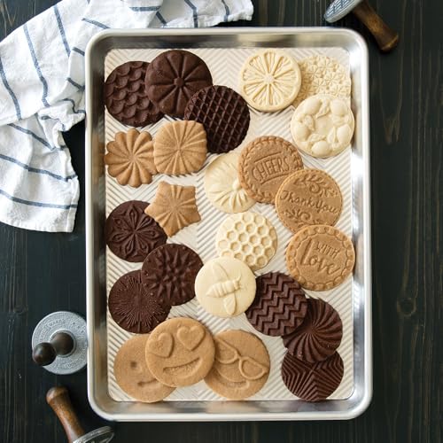 Nordic Ware Prism Half Sheet, Metallic - size: 1 Pack, style: Half Sheet