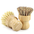 DEBETOOL Bamboo Dish Brush, 2-Pack