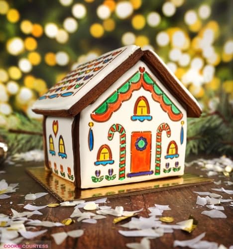 The Cookie Countess Cookie House - 3 Piece Cookie Cutter Set