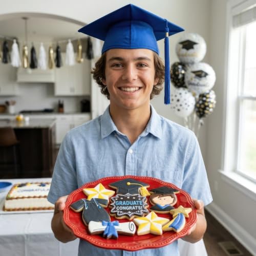 Ann Clark Graduation Cookie Cutters Set of 7, Made in USA