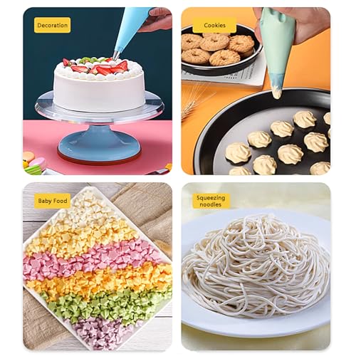 Disposable Small Piping Bags 8 inch 100pcs, Mini Piping Bags