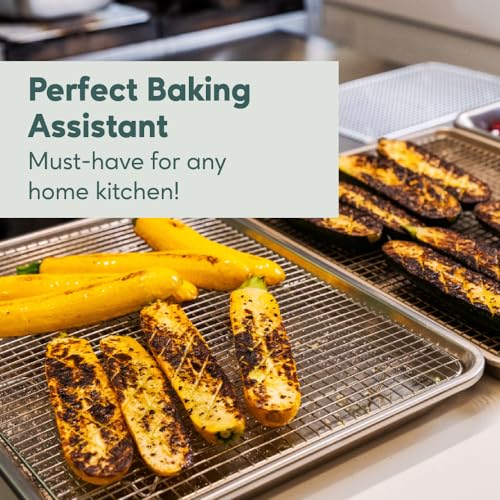 Ultra Cuisine Cooling and Baking Rack Set - Cooling Racks -11.5'' x16.5'' - size: 11.5" x 16.5" 2-Pack
