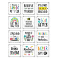 CTP Positive Mindset 10 in Cutouts, Growth Mindset Classroom Decor Set - color: Positive Mindset