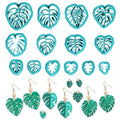 ORIGACH 14 Pcs Monstera Leaves Clay Cutters Set - style: Monstera Leaves