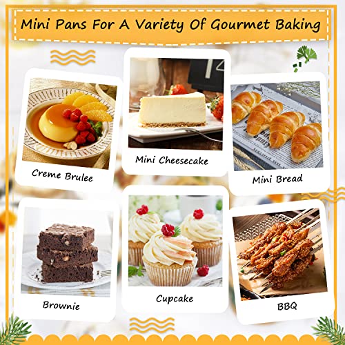 LNYZQUS Mini Loaf Pans with Lids 100 Pack, 6.8oz Small Cake Tins - color: Black, size: 6.8 oz