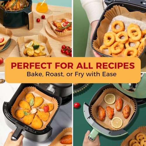 Ctizne 420PCS Air Fryer Liners Disposable for 6.5" Square Air Fryers - size: 6.5" Square
