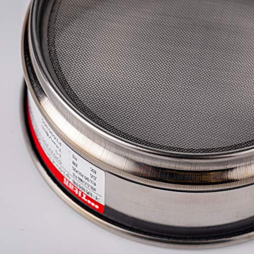 φ10×4.5cm 55 Mesh 304 Stainless Lab Sieves Economy Test Sieve 304 Stainless Steel Wire Cloth（0.315mm） - size: φ10×4.5cm 55 Mesh(0.315mm)
