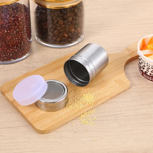 Hecila 2PCS Powder Sugar Shaker Duster, Powdered Sugar Shaker Duster