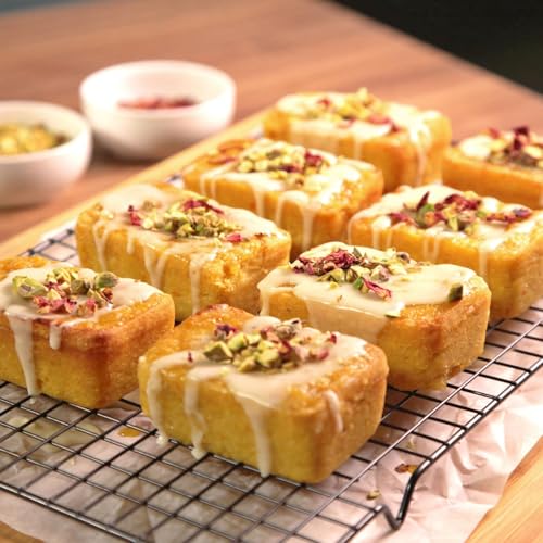JOERSH Silicone Mini Loaf Pan, 2Pcs, 24-Cavity