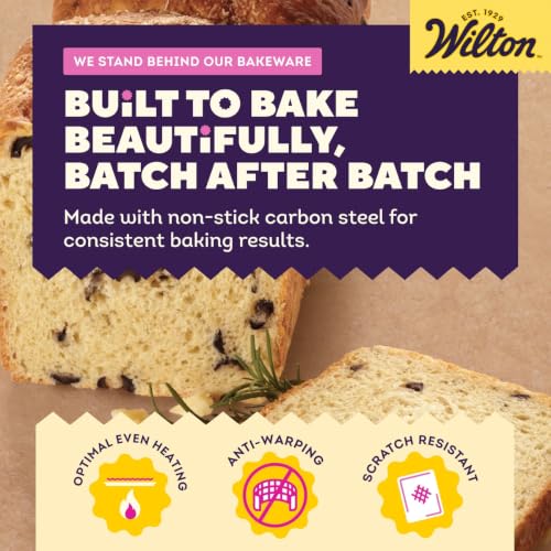 Wilton Platinum Non-Stick Loaf Pan, Made Without PFAS, 9 x 5 in - size: 9 x 5 Loaf Pan