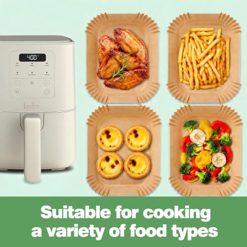 Air Fryer Liners for Ninja Dual Airfryer, Rectangle Air Fryer Liners - size: 8.3x5.3"Rectangle