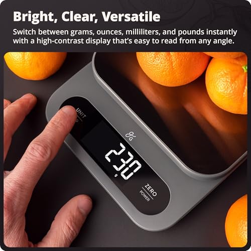 Greater Goods Digital Food Scale for Kitchen & Baking, 22lb High Capacity
