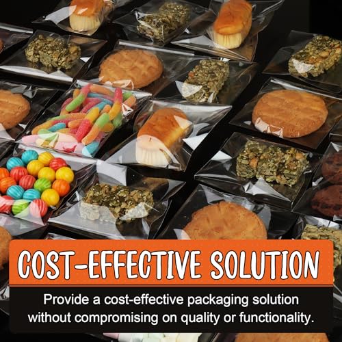 120Pcs Cellophane bags, 6x9 Self Sealing Cellophane Bags, Clear Cookie Bags, Resealable Treat Bag for Fresh Cookies, Candy, Gifts, and Product - color: 6x9 120Pcs