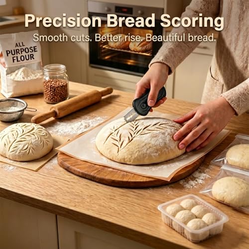 2pcs Sourdough Bread Lame Scoring Tool,Retractable Bread Scorer For Dough