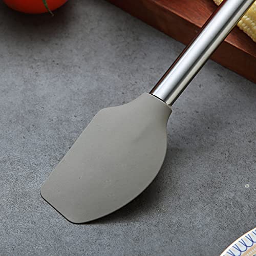 Berglander Spatulas Non-stick Silicone Flexible Scrapers Baking Mixing Tool, Baking Tools, Heat Resistant, Dishwasher Safe, Easy to Clean - style: m. Flexible Scraper