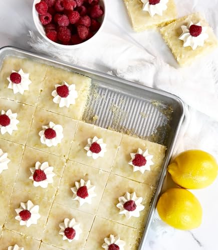 USA Pan Bakeware Nonstick Half Sheet Pan, Baking Sheet, Aluminized Steel - size: Half Sheet, style: Single