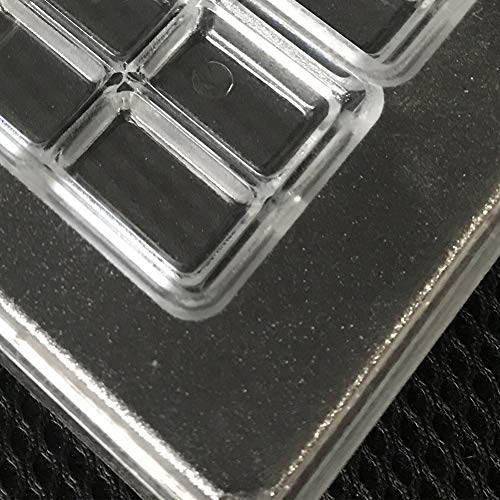 2-Line Polycarbonate Bar Chocolate Mold DIY Chocolate Tools