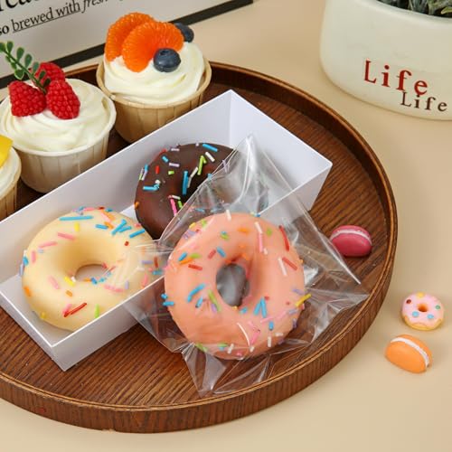 6"x7" 3.2Mil Self Sealing Cellophane Bags 200Pcs Clear Cookies Bags - color: 6"x7"-200PCS