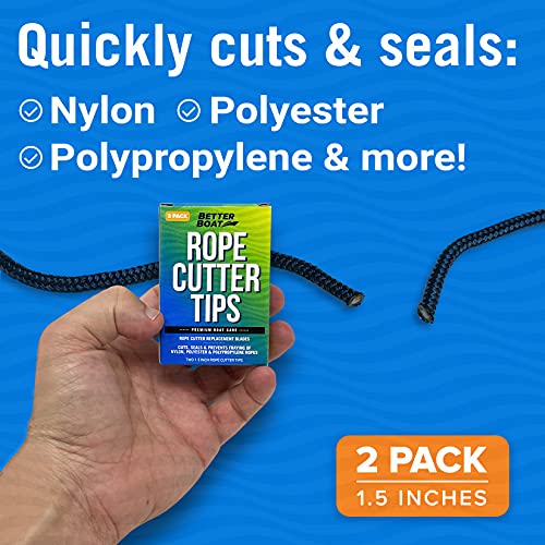 2 Pack Hot Knife Rope Cutter Heads, Soldering Iron Cutting Tip Replacement - style: Extra Tips