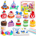 Helsort Air Dry Clay Kit, 12 Cake Modeling Clay for Kids, Tutorial Video - style: Clay Cake Kit