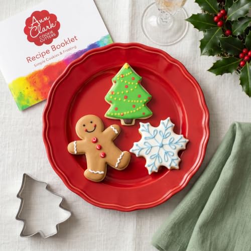 Ann Clark Christmas Cookie Cutters Set of 3, Made in USA - style: Christmas 3-Pc