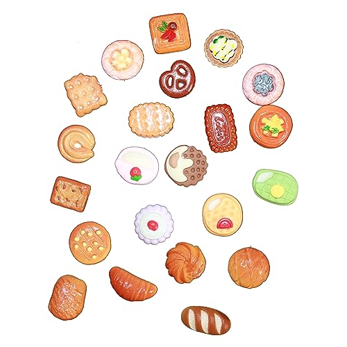Lovely Small Items Silicone Fondant Molds Set For Cake Topper, Gumpaste, Candy & Chocolate, Polymer Clay and More (Round Food Items) - color: Round Food Items