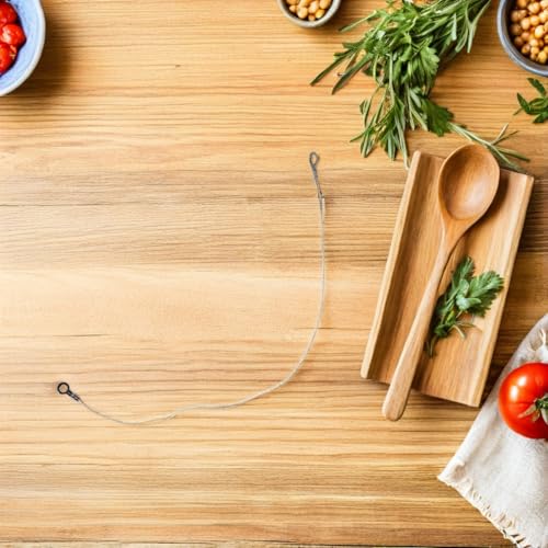 VOSAREA 10 Pcs Cake Slicer Wires Stainless Steel Cake Cutting Wire Replacement for Precise Layer Cutting Compatible with Most Cheese Slicers for Bread Meat and Baking Accessories