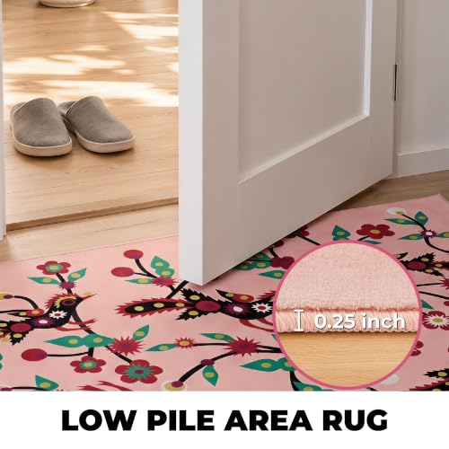 4x6 Magpie Area Rug, Soft Low Pile - color: Magpie, size: 4' x 6' (Rectangular)