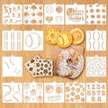 Whaline 15 Pcs Baseball Cookie Stencils Baseball Painting Stencils with Bead Chain Decorative Baking Templates for Biscuit Cake Party DIY Crafts - style: Baseball