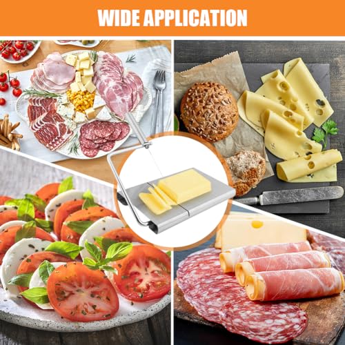 Cheese Slicer Graduated Board + 6 Extra Replaceable Wires
