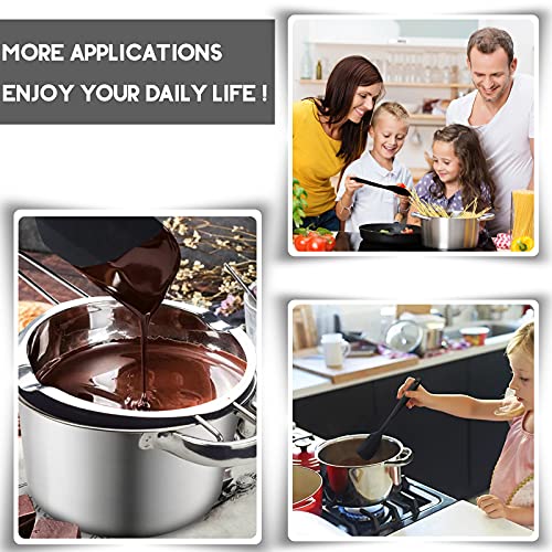 1000ML/1QT Double Boiler Chocolate Melting with 2QT 304 Stainless Steel Pot - size: 1000ml+2200ml
