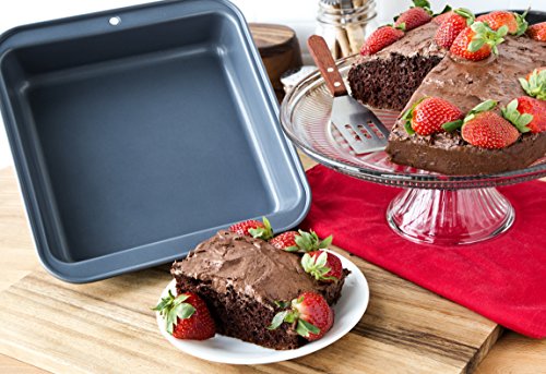 Fox Run Square Cake Pan, 9-Inch, Preferred Non-Stick - style: Square