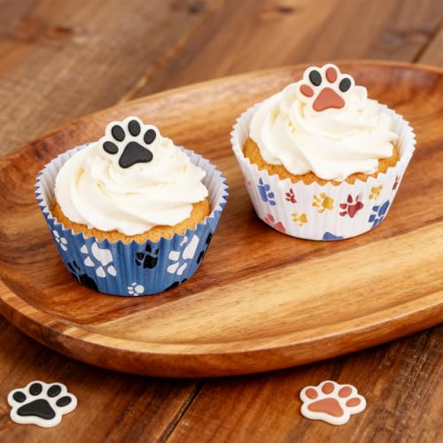 600 Pcs Paper Baking Cups Cupcake Wrappers,Paw Cupcake Liners