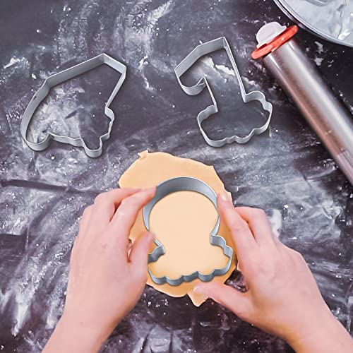 Vesici 10 Pieces Numbers Cookie Cutters Set Number 1-10 Shapes