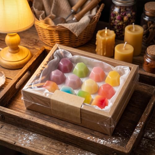 12 Cavity Gemstone Silicone Candy Molds