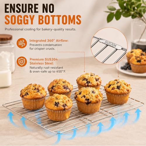 Air Fryer Egg Bites & Collapsible Silicone Muffin Pan Set