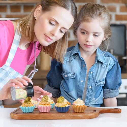 Caperci Heavy Duty Navy Mini Cupcake Liners Small Muffin Baking Cups 200pcs - color: Navy Blue