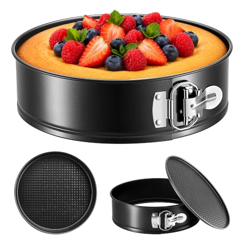 7 Inch Nonstick Springform Cheesecake Pan with Removable Bottom - size: 7 Inch