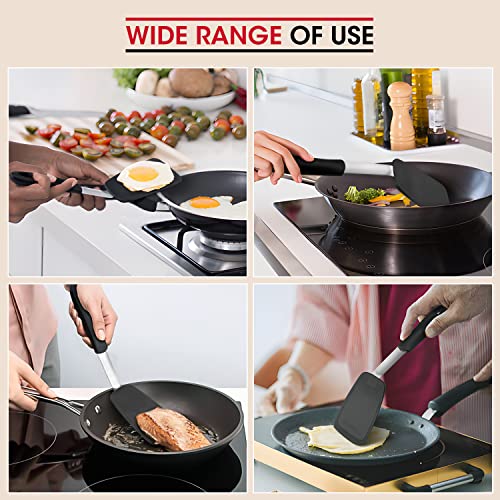 Unicook Small Flexible Silicone Spatula, Food Grade Turner for Kitchen Use - size: Small
