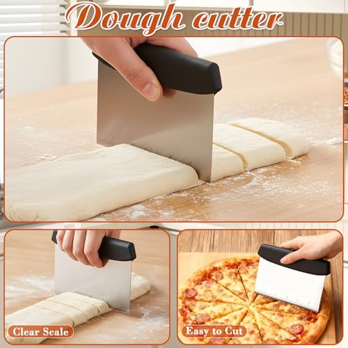 10 Pcs Pastry Biscuit Cutter for Baking Set Stainless Steel