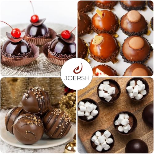 Semi Sphere Silicone Hot Chocolate Bombs Molds, 3Pcs, 6-Cavity - color: 6 Large (3 Pack)