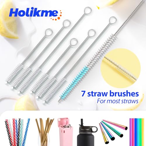 Holikme Bottle Brush Tube Cleaning Lab Set with Long Handle,Green - color: Green