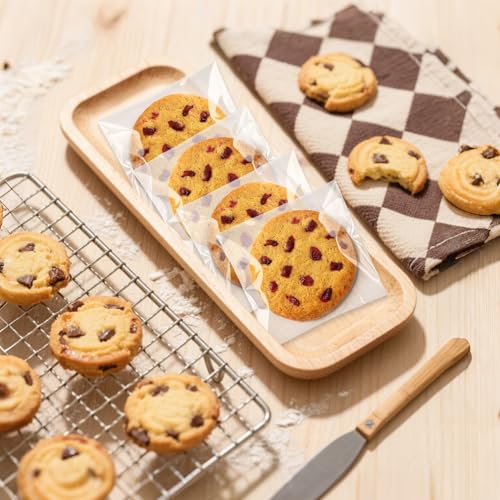4x4 Inch Cookie Bags, 120 Pcs Clear Self Sealing Cellophane Treat Bags for Candy, Jewelry, Gift Wrapping, Party Favors, Crafts, Cookie Wrappers Self Adhesive - size: 4x4 Inch