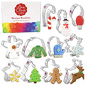 Ann Clark Christmas Cookie Cutters Set of 11, Made in USA - style: Christmas 11-Pc Set